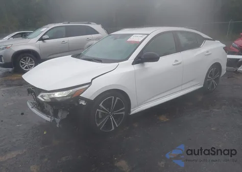 2022 Nissan Sentra Sr Xtronic Cvt z USA, uszkodzony, nr VIN 3N1AB8DV0NY312130